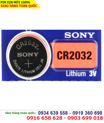 Sony CR2032, Pin Sony CR2032 lithium 3V chính hãng /Xuất xứ Indonesia